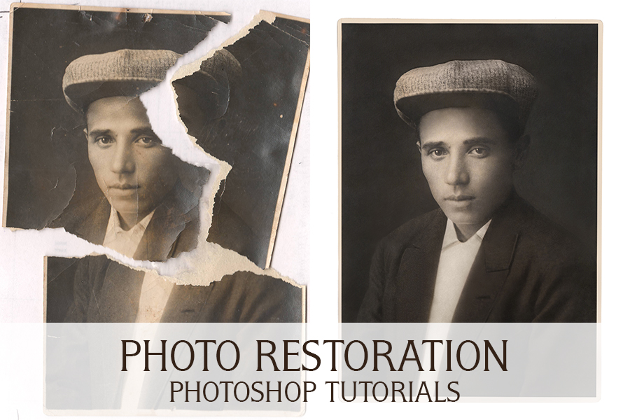 Photo Restoration Photoshop Tutorials