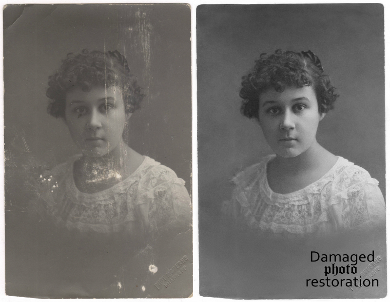 Places to find restoring old photographs in Photoshop services