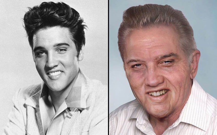 Some guesses about what Elvis Presley would look like today